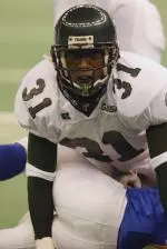 Sophomore defensive back Sean Lucas had a standout day in preseason camp on Thursday.