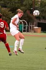 Freshman Jackie Obert, a third-team All-Conference choice in 2003, was one of 25 members of the women's soccer team to earn Scholar-Athlete recognition this fall.