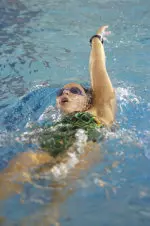 After missing the 2003-04 season with a shoulder injury, Lauren Patterson is back in the pool for the Green Wave's second season and is doing more than just making a splash.