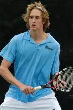 Freshman David Goulet improved to 3-1 this spring with a 6-2, 6-3 win at No. 4 singles on Saturday.