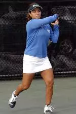 The women's tennis <br> team posted a <br> 6-1 win over Tulsa <br> on Sunday