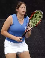 The women's tennis <br> team is ranked 12th <br> in the most recent <br> national poll