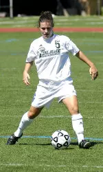 Leah Peterson had <br> two assists to lead <br> women's soccer past <br> TCU on Sunday