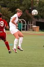 Jackie Obert scored her first goal of the season, a header on a free kick from Leah Peterson, in Sunday's loss to UAB.