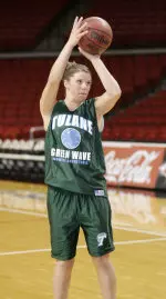 Freshman Megan Valicevic scored a team-high 14 points off of the bench in Tulane's win over Lehigh.