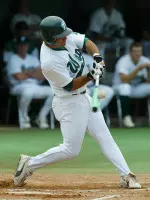 Senior second baseman Joe Holland went 2-for-4 with a three-run homer in Saturday's win over East Carolina.