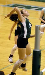 Junior Sara Thorson and the Green Wave volleyball team have to wait at least one more week to open Conference USA play as Hurricane Rita forced the postponement of last weekend's matches vs. East Carolina and Marshall.