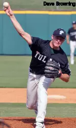 Sophomore right-hander Shooter Hunt struck out five batters in two shutout innings during Tuesday's intrasquad scrimmage on the first day of Fall Ball 2006.