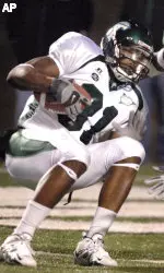 Senior wide receiver Preston Brown is tied for the team lead in receptions with 38.