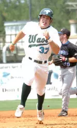 Senior centerfielder Nathan Southard extended his hitting streak to 12 games with a single in the fourth inning.