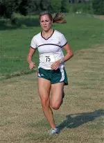 Keriann Langley led all Tulane runners at the Chile Pepper Festival Saturday in Fayetteville, Ark.