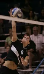 Ksenija Vlaskovic posted career-highs in aces and digs.