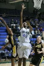 Dominique Philpots scored seven points in Tulane's 24-9 run