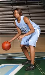 Brittany Lindsey set career-bests in points and rebounds