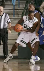 Junior Robinson Lousime scored 14 points and recorded eight rebounds, four blocks and three steals in 18 minutes to lead Tulane past Huston-Tillotson, 75-43, on Wednesday night at Fogelman Arena.