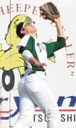 Sophomore centerfielder Aja Barto went 3-for-4 with a home run and two RBI Saturday afternoon against Loyola Marymount.