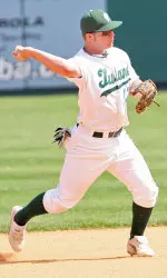 Junior second baseman Brad Emaus went 3-for-5 with a pair of doubles, three runs scored and an RBI in Wednesday's 11-5 win over Nicholls State.