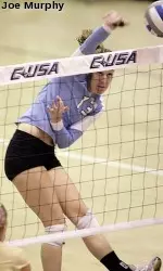 Senior middle blocker Jen Linder led the Green Wave with 14.0 points courtesy of nine kills, two service aces and six block assists in Tulane's 3-0 Conference USA Tournament win over UCF.