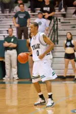 Freshman Kris Richard earned his second start of the season and produced career-highs of 15 points and six assists and added two steals and one blocked shot in Tulane's 70-59 loss at home to Southern Miss on Saturday.