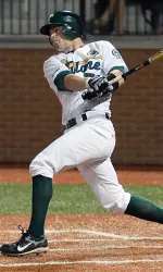 Junior catcher Jared Dyer, the team's leading hitter with a .345 batting average, and the Green Wave play host to Southeastern Louisiana on Tuesday in game three of the Senator's Cup Series.