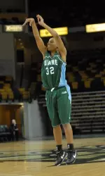 Chassity Brown paced Tulane offensively on a day when the Tulane defense dominated