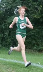 Freshman Katherine Crabtree led Tulane last week with a time of 20:14, finishing 18th at LSU.