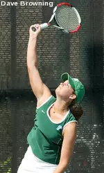 Sophomore Elizabeth Hamlin and the Green Wave women's tennis team open play in the 2009 ITA Southeast Regional on Friday in Auburn, Ala.