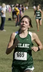 Julia Whitrock shaved 40 seconds off her time from last season's Regional Championship