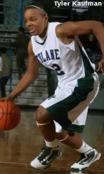 Chassity Brown had 19 points, including the game-winning layup with 4.7 seconds remaining in the game, Tuesday night at South Alabama.