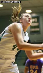 Sophomore post player Brett Benzio and the Green Wave will take on McNeese State at 7 p.m. in Fogelman Arena on Tuesday.