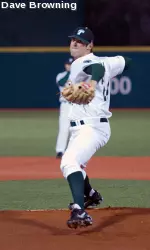 TU starter Conrad Flynn went 5.0 innings, giving up 3 runs on 4 hits while striking out 4 in Friday night's loss to USC, 4-2.
