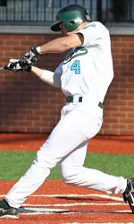 Drew Allain knocked in two of the Green Wave's three runs as Tulane lost to Rice 11-3 Friday night.