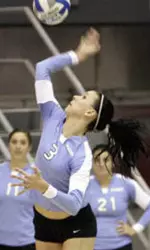 Outside hitter Sara Radosevic became the first Tulane volleyball student-athlete to earn Conference USA Player of the Year honors as a senior in 2008.