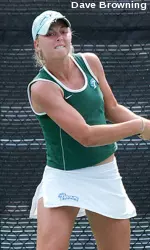Sophomore Lindsay Dvorak and the Green Wave women's tennis team will participate in the Rice Classic over the weekend at the Jake Hess Tennis Stadium.