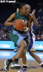 Senior guard Chassity Brown scored all 15 of her points after halftime in Tulane's Conference USA win at Tulsa.