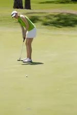 TU senior Janine Fellows finished sixth at the Tar Heel Invitational and tied the school record for the lowest 54-hole total.