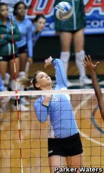 Sophomore Milica Jovic Posted 14 Kills Versus UTEP on Friday Evening