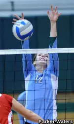 Senior Lindsey Shepard Ranks Seventh in School History in Total Blocks