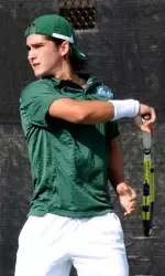 Rodrigo Rappaccioli gave Tulane it's lone point at No. 19 Alabama with a come-from-behind victory on Court 4.