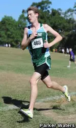 Junior Mike Mainguy was the Top Finisher for the Men's Squad at LSU on Saturday