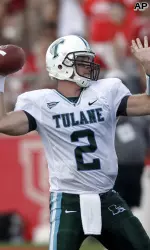 Senior quarterback Kevin Moore came off the bench to pass for 156 yards and two touchdowns Saturday afternoon at Robertson Stadium.