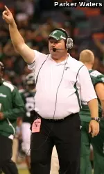 Interim head coach Mark Hutson addressed the media during Tulane's weekly football press conference at the James W. Wilson, Jr. Center.