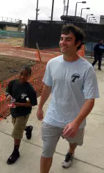 Alex Facundus (Baseball) Was One of the Mentors for the 2011 Shadow a Student-Athlete Day