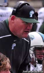 Interim head coach Mark Hutson addressed the media during Tulane's weekly football press conference at the James W. Wilson, Jr. Center.