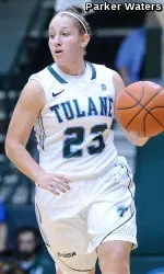 Freshman guard Jamie Kaplan scored a season-high 14 points, including four 3-pointers, in Tulane's 86-39 win over UNO.