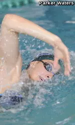 Senior Hagar Elgendy won the 50 free, finished second in the 100 free and helped the 400 free relay team post a victory during the Green Wave's 155-125 win over Vanderbilt.