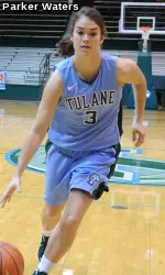 Redshirt-freshman guard Katye Magee and the Green Wave travel to Denton, Texas, to take on the North Texas Mean Green on Friday.