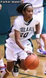 Senior forward Danielle Nunn had 20 points, four rebounds, three steals and an assist in Tulane's 75-63 Conference USA win over Memphis on Sunday at Fogelman Arena.