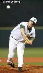 Senior Drew Zizinia Made His First Career Start on Sunday and Fanned Five Batters in Five Innings