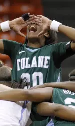 Senior forward Danielle Nunn and the Green Wave open play in the 2011 WNIT on Thursday when they play host to Southern at 7 p.m. in Fogelman Arena.